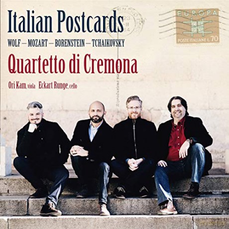 Quartetto Di Cremona: Italian Postcards: Works By Wolf. Mozart. Borenstein. Tchaikovsky [CD]