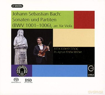 Atilla Aldemir: J.S.Bach: Sonatas And Partitas (Bwv 1001-1006). Arr. For Viola [2CD]