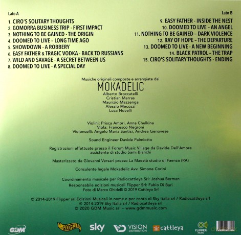 Mokadelic: LImmortale - Original Soundtrack [Winyl]