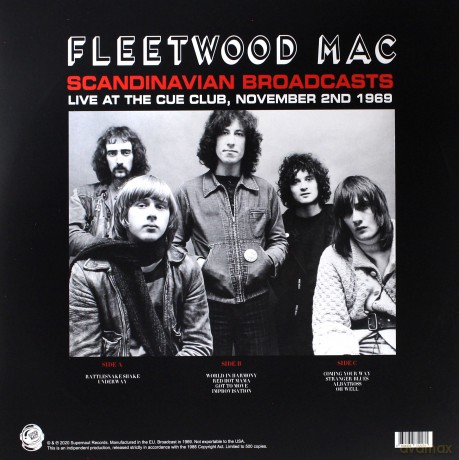 Fleetwood Mac: Live At The Cue Clue. November 2nd 1969 - Tv Broadcast [2xWinyl]