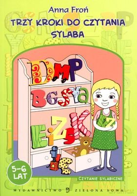 Trzy Kroki Do Czytania Sylaba 5-6 Lat - Anna Froń [KSIĄŻKA]
