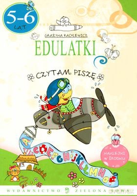 Edulatki Czytam Piszę 5-6 Lat - Grażyna Rachlewicz [KSIĄŻKA]