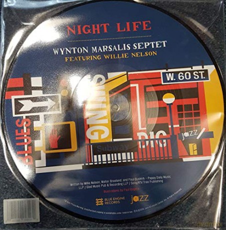 Wynton Marsalis Septet: Night Life (Ft Willie Nelson) / Im Gonna Find Another You (Ft John Mayer) (Picdisc) (RSD) [10xWinyl]