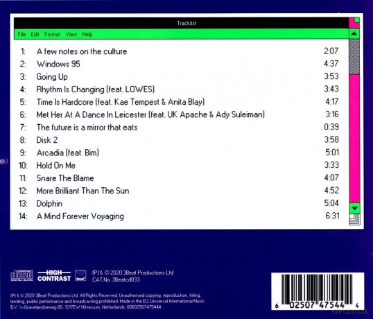 High Contrast: Notes From The Underground [CD]