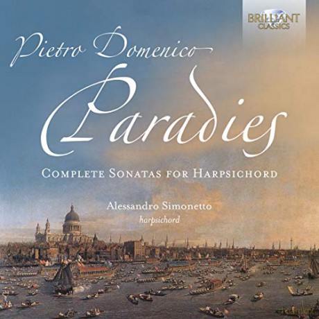 Alessandro Simonetto: Paradies: Complete Sonatas For Harpsichord [2CD]