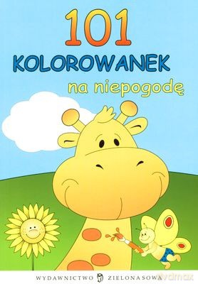 101 Kolorowanek Na Niepogodę [KSIĄŻKA]