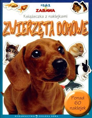 Nauka i Zabawa Zwierzęta Domowe Książeczka z Naklejkami [KSIĄŻKA]