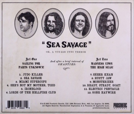 Gama Bomb: Sea Savage [CD]