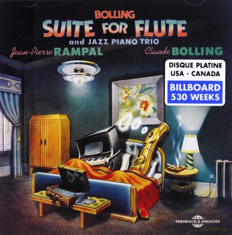 Jean-Pierre Rampal - Claude Bolling: Suite For Flute [CD]