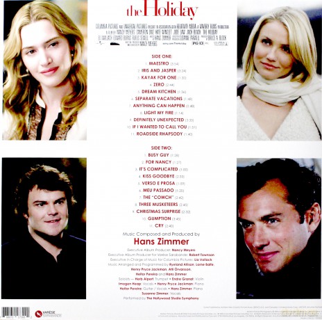 Hans Zimmer: The Holiday [Winyl]