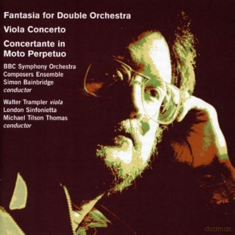 Tilson Thomas: Simon Bainbridge Fantasia Viola Concerto [CD]