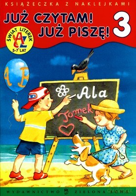 Już Czytam Już Piszę 3 Książeczka z Naklejkami [KSIĄŻKA]