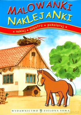 Malowanki Naklejanki z Konikiem [KSIĄŻKA]