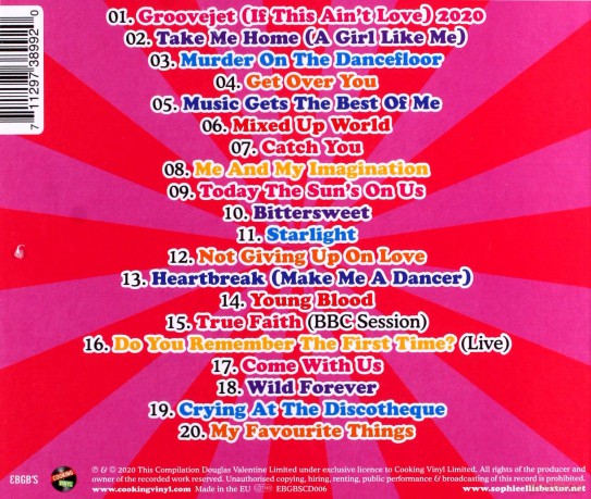 Sophie Ellis-Bextor: Songs From The Kitchen Disco [CD]
