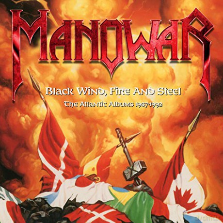 Manowar: Black Wind, Fire & Steel: The Atlantic Albums 1987-1992 (3cd/Remastered Clamshell Boxset) [CD]