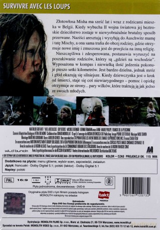 Przeżyć z wilkami [DVD]