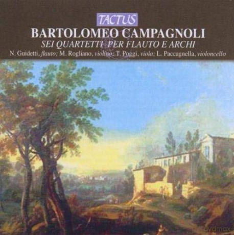 B. Campagnoli: Campagnoli: Six Flute Quartets [CD]