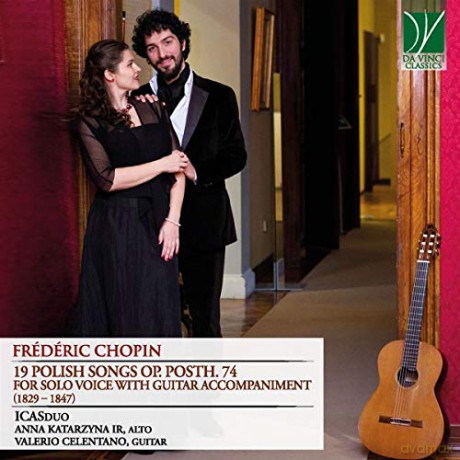 Icas Duo: Chopin: 19 Polish Songs Op. Posth. 74, For Solo Voice With Guitar Accompainimen [CD]