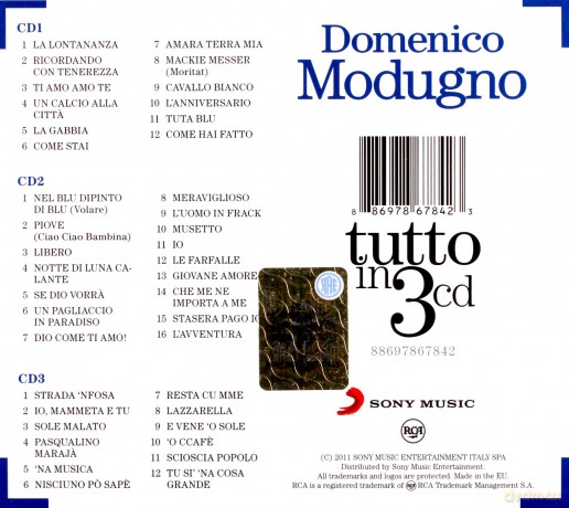 Domenico Modugno: Domenico Modugno [3CD]