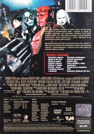 Hellboy: Złota Armia edycja specjalna [2DVD]