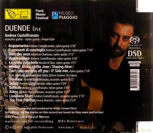 Andrea Castelfranato: Duende Live (Sacd) [CD]