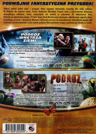 Podróż do Wnętrza Ziemi / Podróż na Tajemniczą Wyspę [BOX] [2DVD]