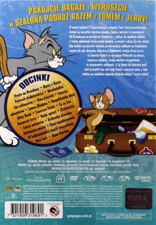 Tom i Jerry: Dookoła świata [DVD]