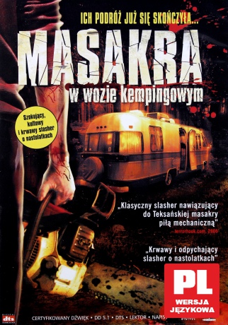 Masakra w wozie kempingowym [DVD]