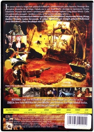 Piraci z Wyspy Skarbów [DVD]