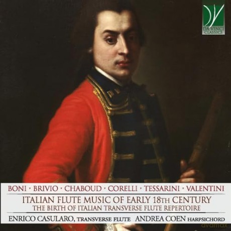 Casularo, Enrico & Coen, Andrea: Italian Flute Music Of Early 18th Century: The Birth Of Italian Transverse Flut [CD]