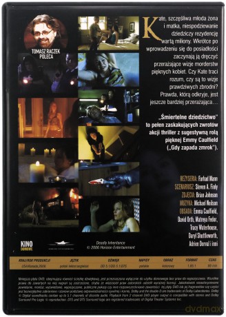 Zabójczy spadek (Śmiertelne dziedzictwo) [DVD]