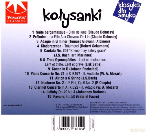 Klasyka Dla Smyka: Kołysanki (digipack) [CD]