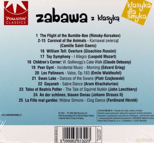 Klasyka Dla Smyka: Zabawa Z Klasyką (digipack) [CD]