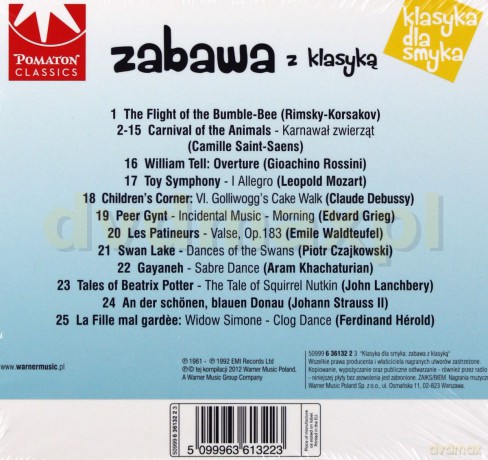 Klasyka Dla Smyka: Zabawa Z Klasyką (digipack) [CD]