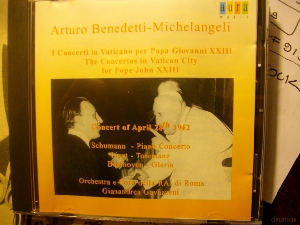 Schumann/liszt/beethoven: Live Concert April 28th 1962 [CD]