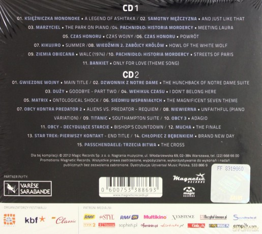 Festiwal Muzyki Filmowej (ecopack) [2CD]