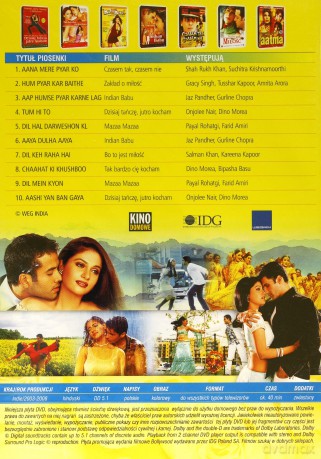 Top 10 Bollywood Music Hits [DVD]