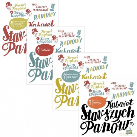 Kabaret Starszych Panów: Słuchowiska Radiowe vol.1-4 (digipack) Pakiet [13CD]