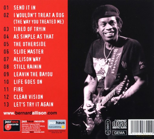 Bernard Allison: Otherside [CD]