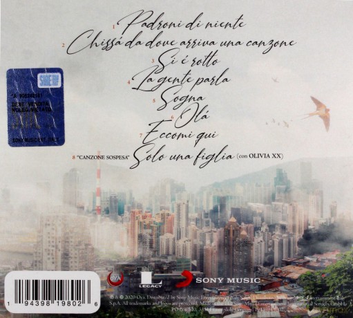Fiorella Mannoia: Padroni Di Niente [CD]