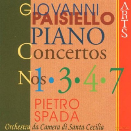 Pietro Spada: Paisiello - Piano Concertos [CD]
