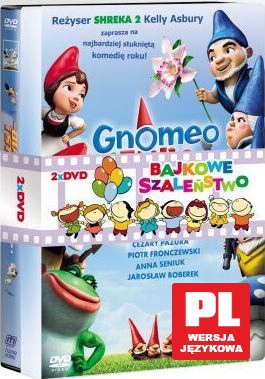 Gnomeo i Julia / Biała i Strzała podbijają kosmos [2DVD] 