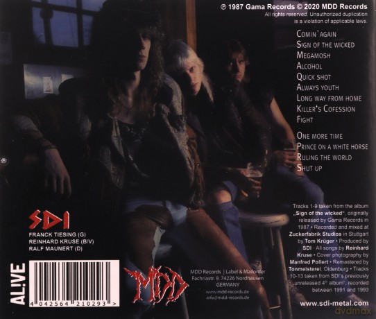 Sdi: Sign Of The Wicked [CD]