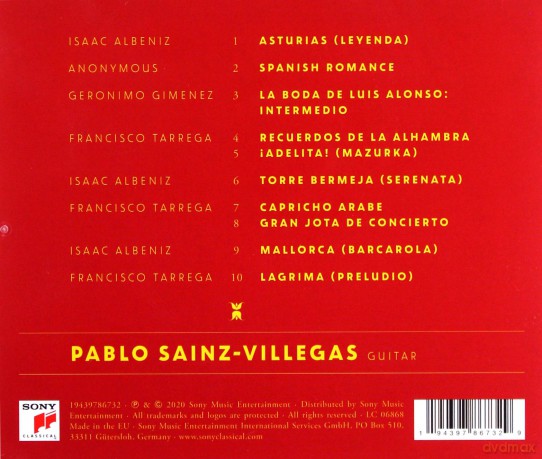 Pablo Sainz Villegas: Soul Of Spanish Guitar [CD]