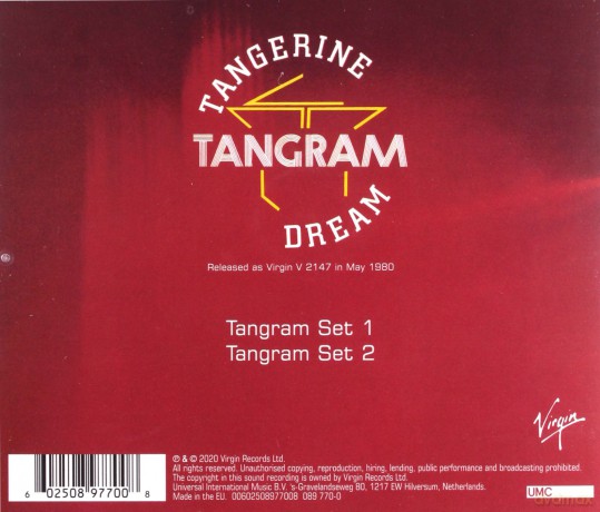 Tangerine Dream: Tangram [CD]