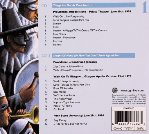 King Crimson: The Great Deceiver Pt 1 [2CD]