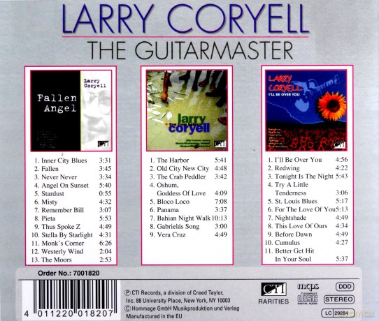 Larry Coryell: The Guitarmaster [CD]