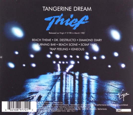 Tangerine Dream: Thief [CD]