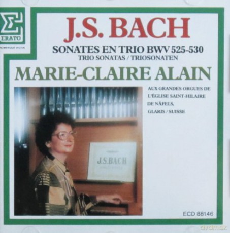 Alain Marie-Claire: Trio Sonatas Bwv 525-530 [CD]