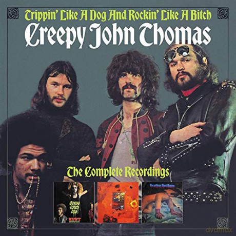 Creepy John Thomas: Trippin' Like A Dog And Rockin' Like A Bitch ~ The Complete Recordings: 3cd Capacity Wallet [CD]